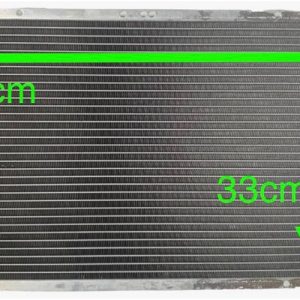 Radiador Renault 18 Diesel 2.0 - 2.1 Con 1 Alojamiento Bulbo - Imagen 2