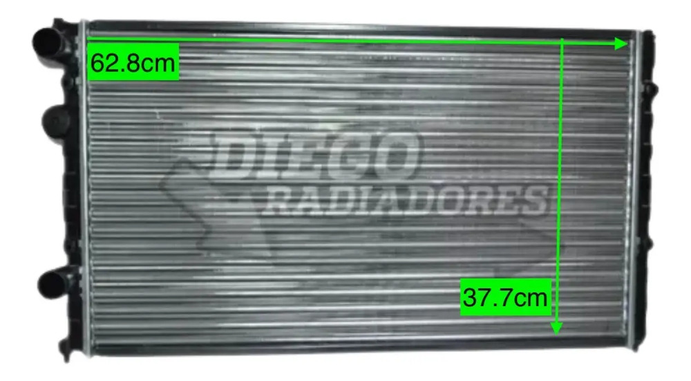 Radiador Volkswagen Polo Classic N 1.6 C/aa - Imagen 2