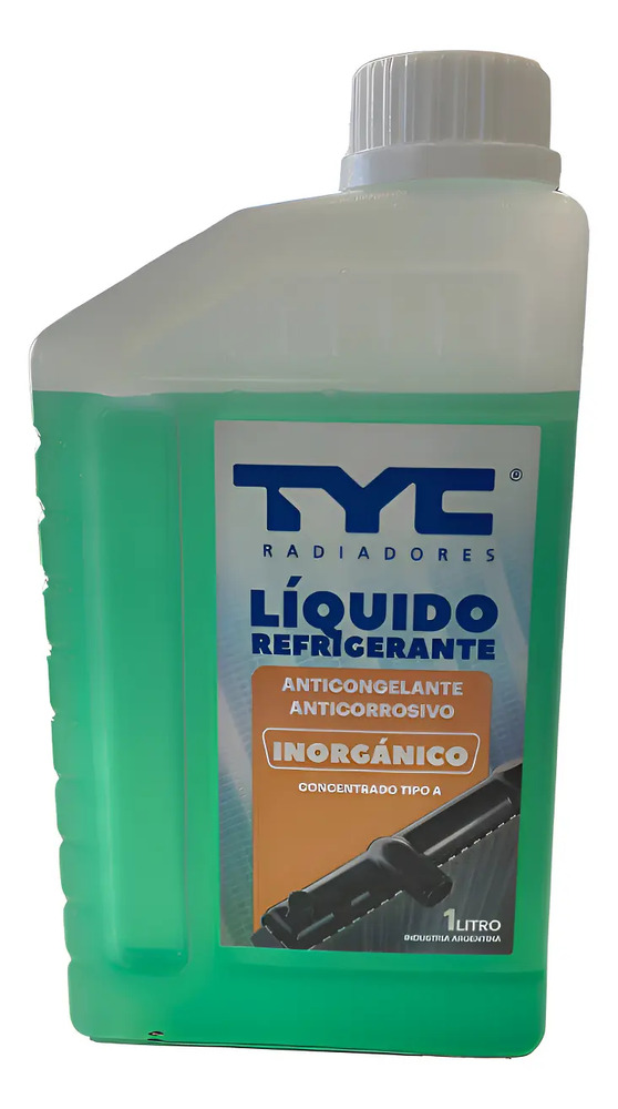 Liquido Refrigerante Anticongelante Concentrado Verde Tyc Verde