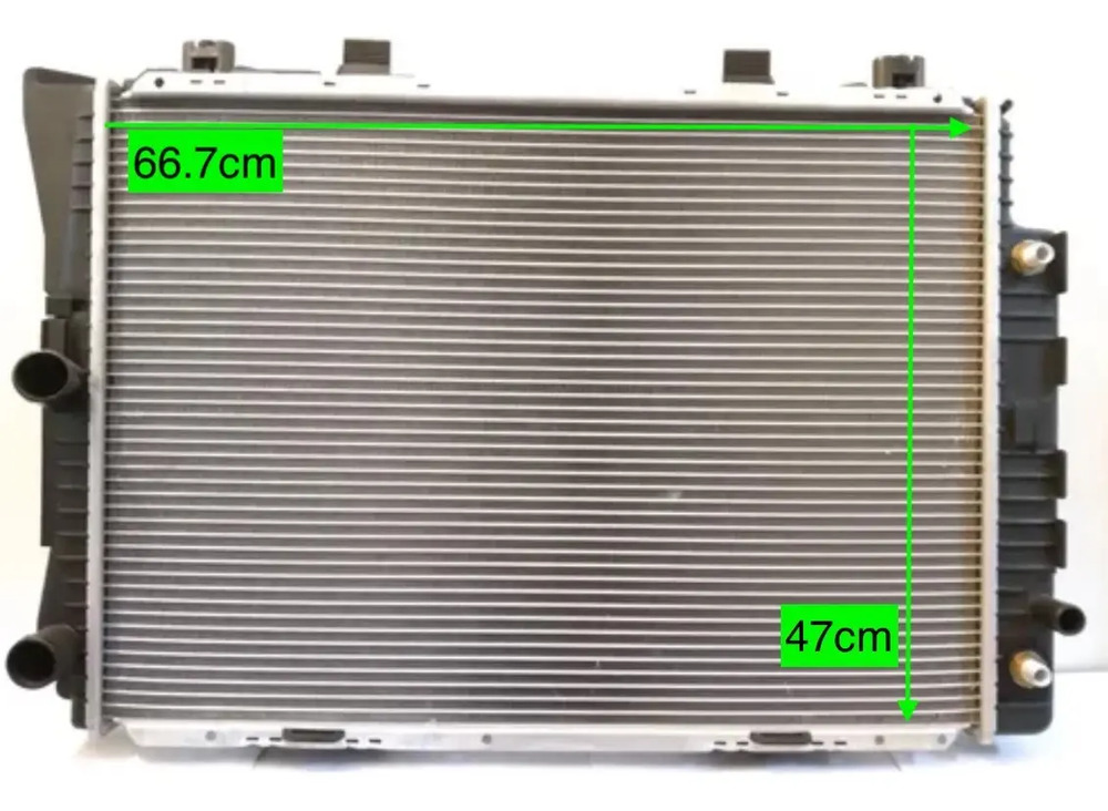 Radiador Mercedes Benz 300 Se S320 3.2cc - 3.0 W140 - Imagen 2