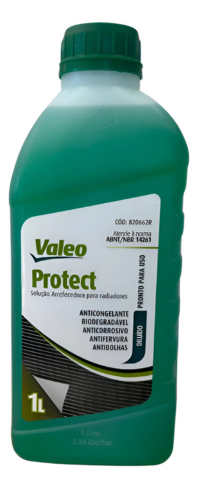 Anticongelante Valeo Verde Claro Para Radiador  Bidón De 1 L