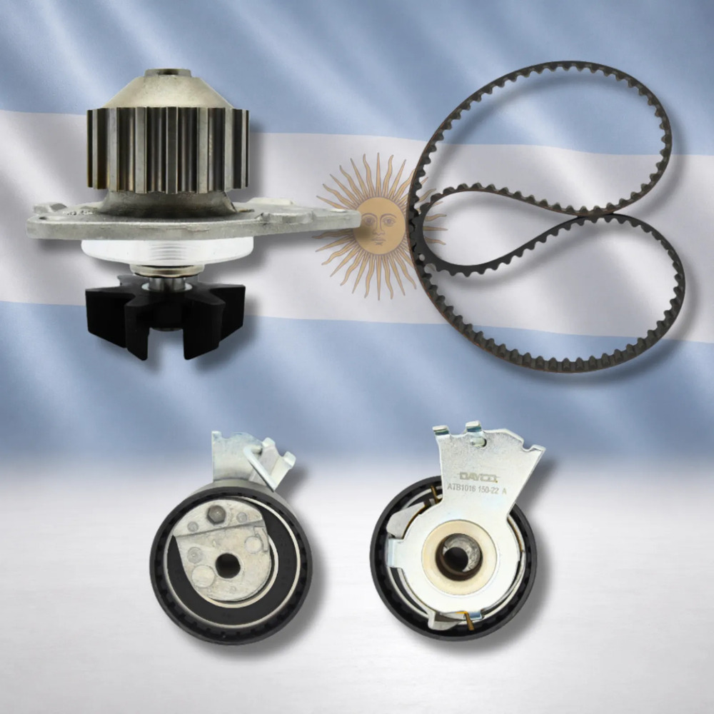 Super Kit Distribucion Peugeot 106 - 206 1.4 Vmg