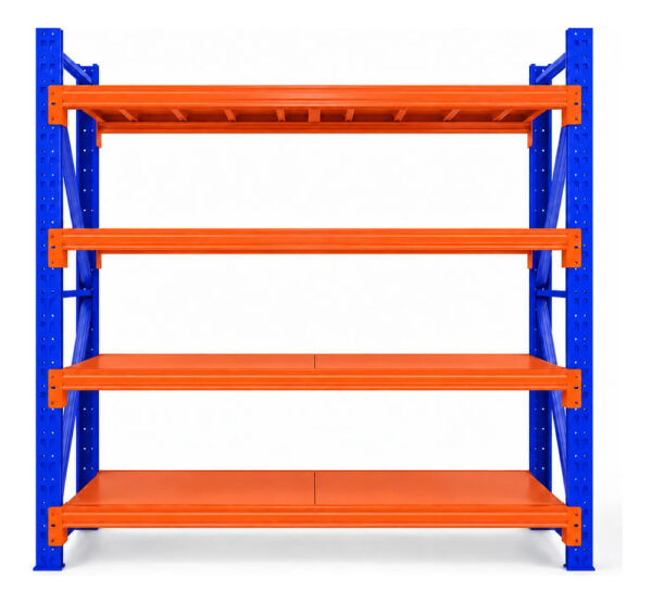 Estantería Metálica Radline 200x200x60 Cm 800 Kg Naranja