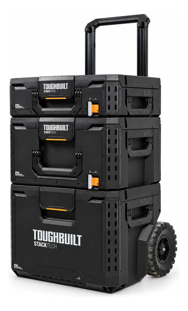 Caja De Herramientas Profesional Con Ruedas Calidad Premium Negro