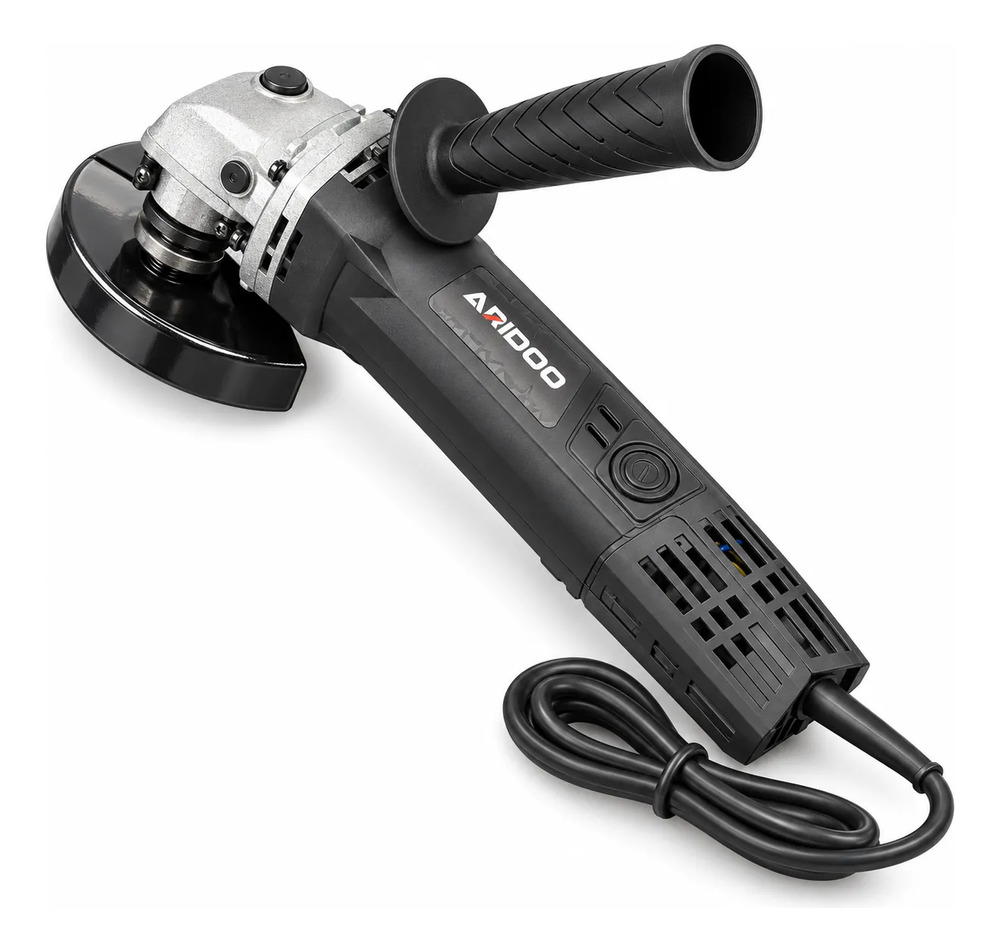 Amoladora Angular Aridoo 710w 220v Con Accesorios Negro